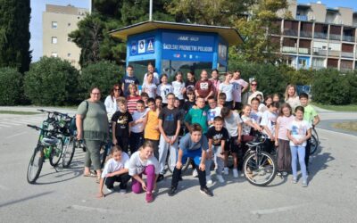 Sigurno u prometu: Posjet Školskom prometnom poligonu u Splitu